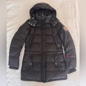 Women's Black Puffer Bogner Fire + Ice Jacket